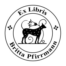 Prägezange Hund und Blume