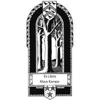 Ex Libris Baum und Wappen