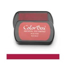 Stempelkissen Rot (cobox rot-03) by www.exlibris-insel.de/shop
