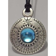 Sonnenuhr Schmuck Anhänger Saturn