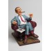 Replik Karrikatur Comic Art Figur the big Boss von www.exlibris-insel.de/shop