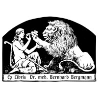 Bookplate ex libris Medicine