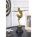  Sculpture bronze art deco dancer with turban signed woman sculpture gold bronze figure by www.exlibris-insel.de/shop
