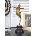  Sculpture bronze art deco dancer with turban signed woman sculpture gold bronze figure by www.exlibris-insel.de/shop