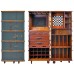 Bar Koffer - Bar Schrank - Schrankkoffer Haus Bar (MF078B) by www.exlibris-insel.de/shop