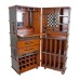 Bar Koffer - Bar Schrank - Schrankkoffer Haus Bar (MF078B) by www.exlibris-insel.de/shop