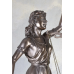 Skulptur Art Deco Justitia 22 signiert von www.exlibris-insel.de/shop