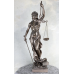 Art Deco sculpture Justitia 22 by www.exlibris-insel.de/shop