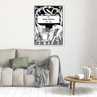 Canva Elegy Novels – Artistic Vintage Print