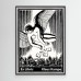Canva personalisierte Exlibris Kunstdruck Exlibris für ihr Homedécor - Linolschnitt-Stil von www.exlibris-insel.de/shop