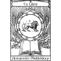Bookplate Zodical Sign Lion