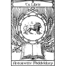 Ex Libris Astrologie Löwe (el as-ti-07) by www.exlibris-insel.de/shop