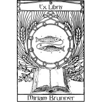 Bookplate Zodical Sign Fish