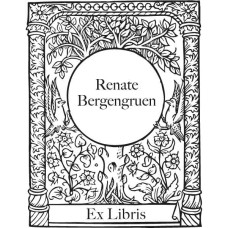 Ex Libris Baum mit Rahmen