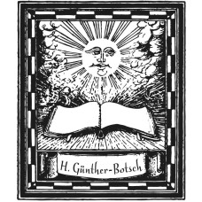 Ex Libris Buch und Sonne