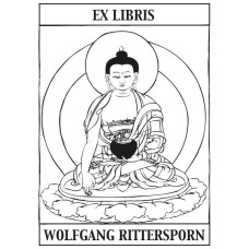 Bookplate Buddha (el budh) by www.exlibris-insel.de/shop